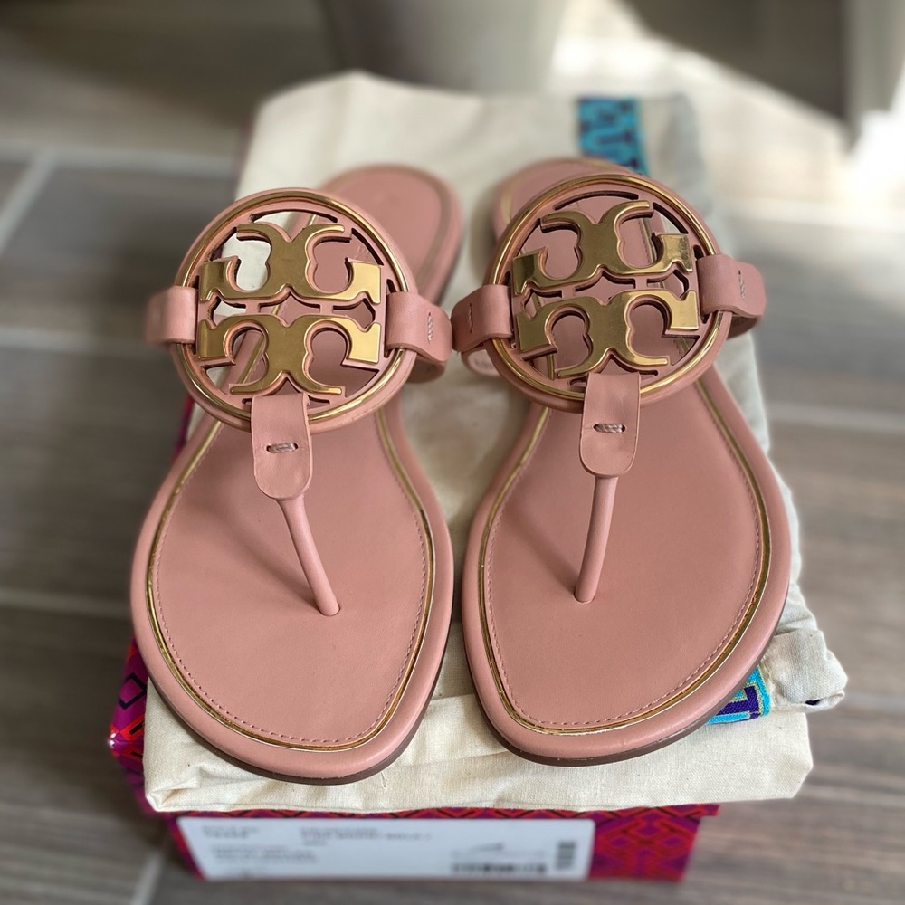 Tory Burch Metal Miller Sandal - Picture 4 of 12